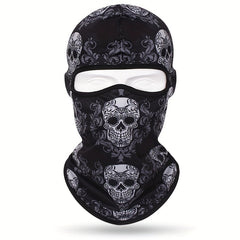 Multicolor Skull Outdoor Mask Hat for Cycling Riding