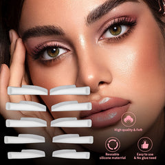 10Pcs Lash Lift Rods Eyelash Perming Curler Shield Pads 5 Sizes