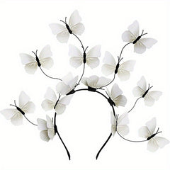 Butterfly Headband Hair Band for Party Cosplay Costume