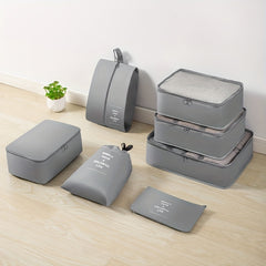 6pcs Clothes Storage Bags Portable Travel Luggage Organizer Large Capacity