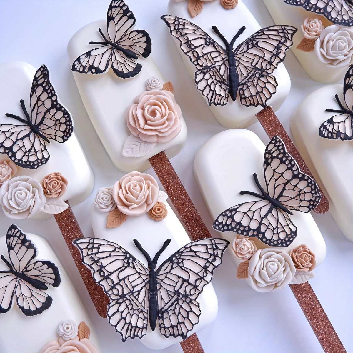 3D Silicone Rose Chocolate Mold for Cake Decorating Fondant Biscuit Candy Mold