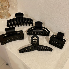 Matte Hair Claw Clip Strong Hold Grip Hair Jaw Clip