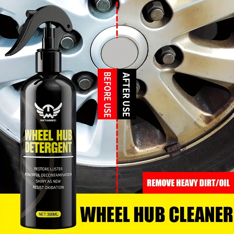 300ml Wheel Cleaning Agent for Dirt, Aluminum Alloy Cleaning, Rust Removal