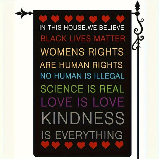 12x18 Inch Double Sided Lives Matter Garden Flag Outdoor Decor