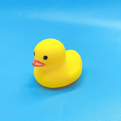 25pcs Little Yellow Duck Enamel Pinch Call Sound Duck