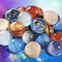 12pcs Solar System Planets Kids Bounce Balls - Party Favors & Classroom Prizes