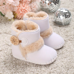 Warm & Soft Baby Boys Indoor Outdoor Boots