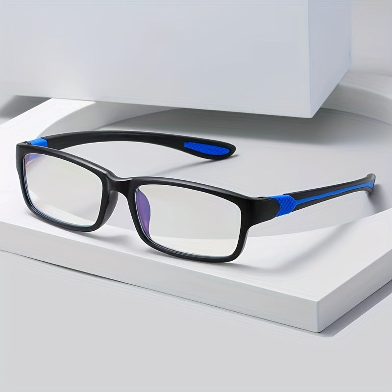 Sports Style Men's High-Def Reading Glasses with Case