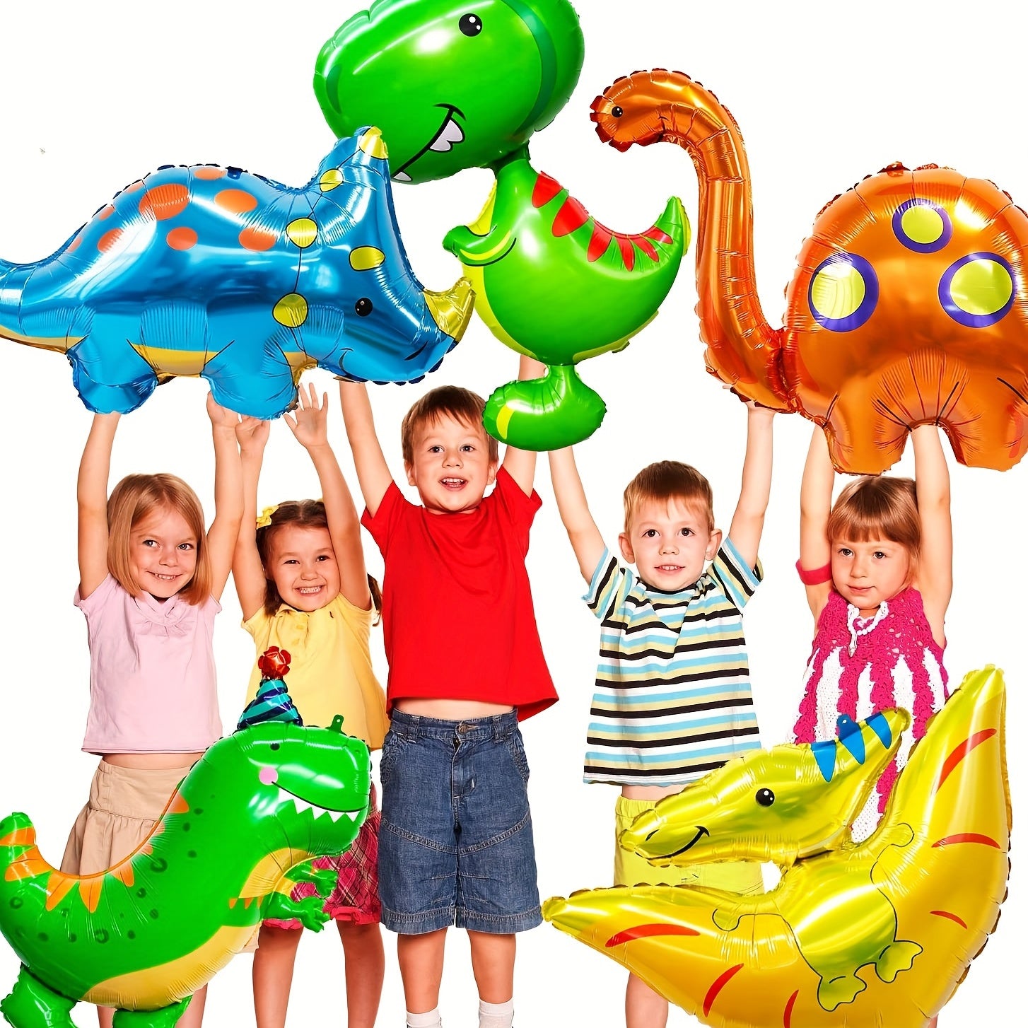 1pc Dinosaur Balloon Cartoon Q Version Large Tyrannosaurus Rex Balloon