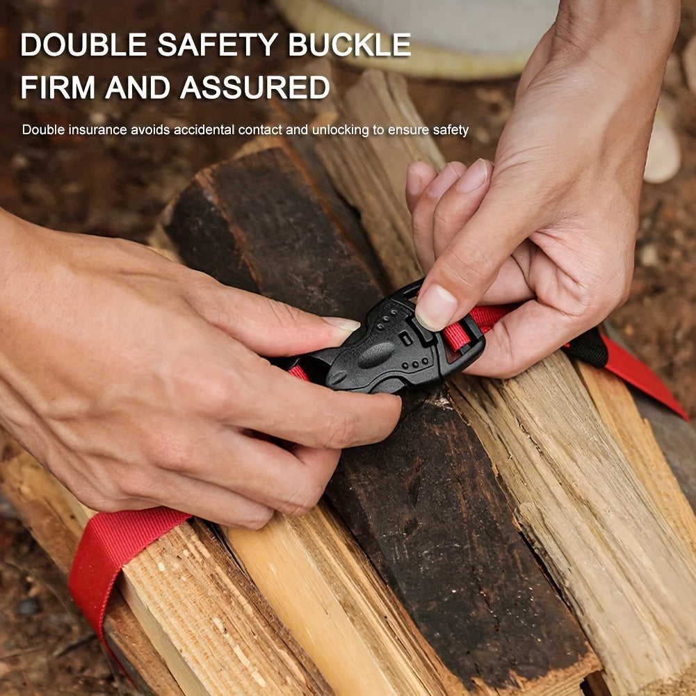 2pcs Cargo Tie Down Strap Quick Release Buckle Adjustable Heavy Duty Straps