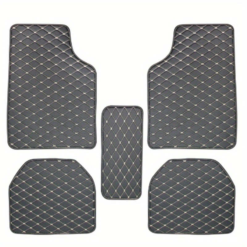 Waterproof Leather Car Carpet Set