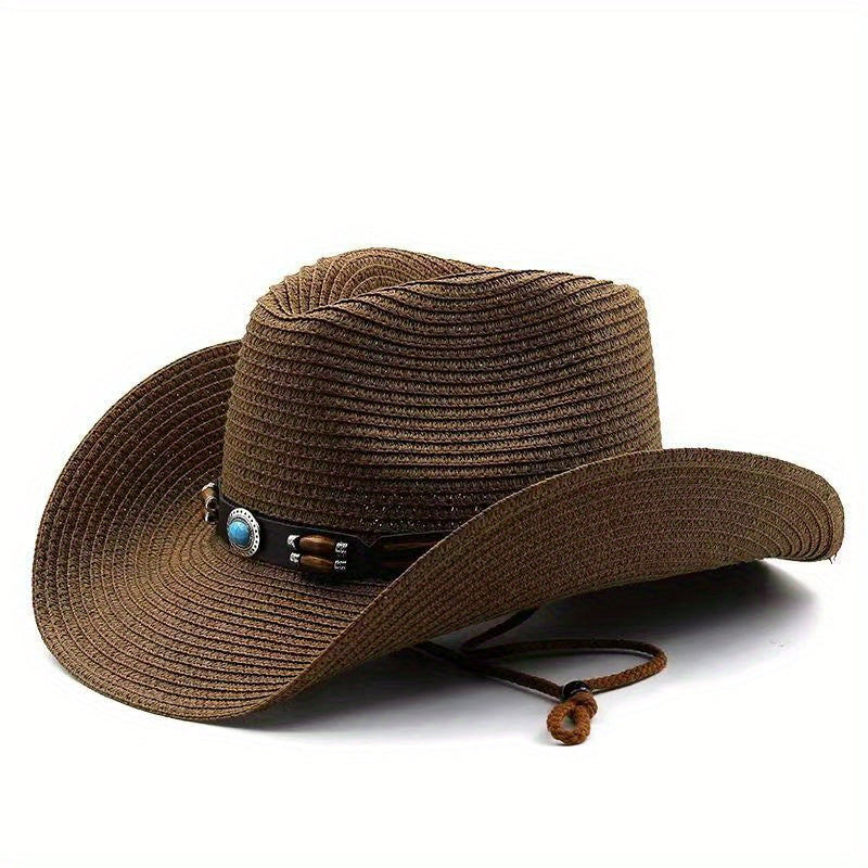 Vintage Gem Sun Hat Cowboy Hat For Adult