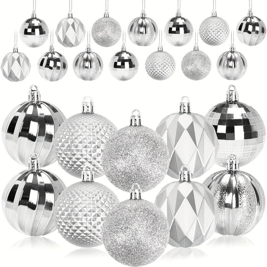 12pcs Large Christmas Balls Shatterproof Ornaments Xmas Tree Decorations