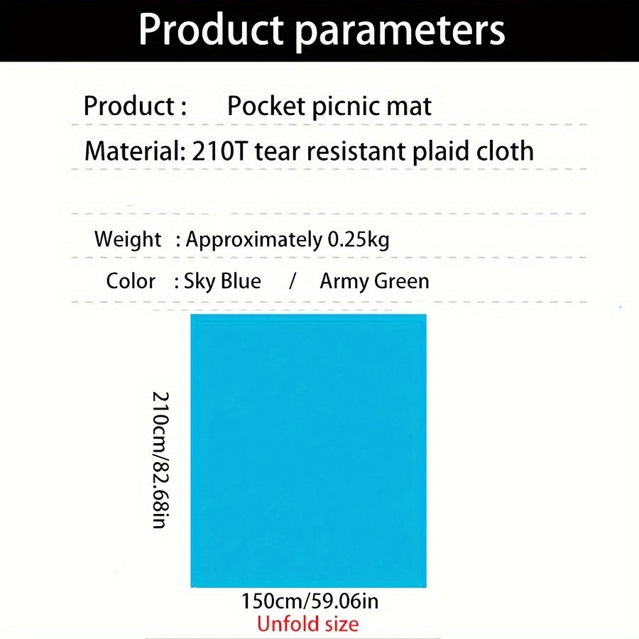 Waterproof UV Protection Outdoor Tent Ground Mat