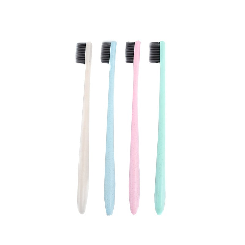 Portable Bamboo Charcoal Soft Toothbrush for Travel & Home