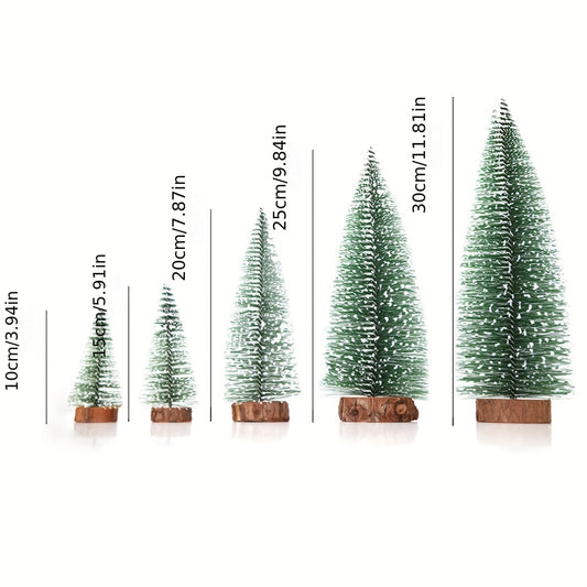 Small Mini Christmas Tree Office Window Desktop Decoration Christmas Gift