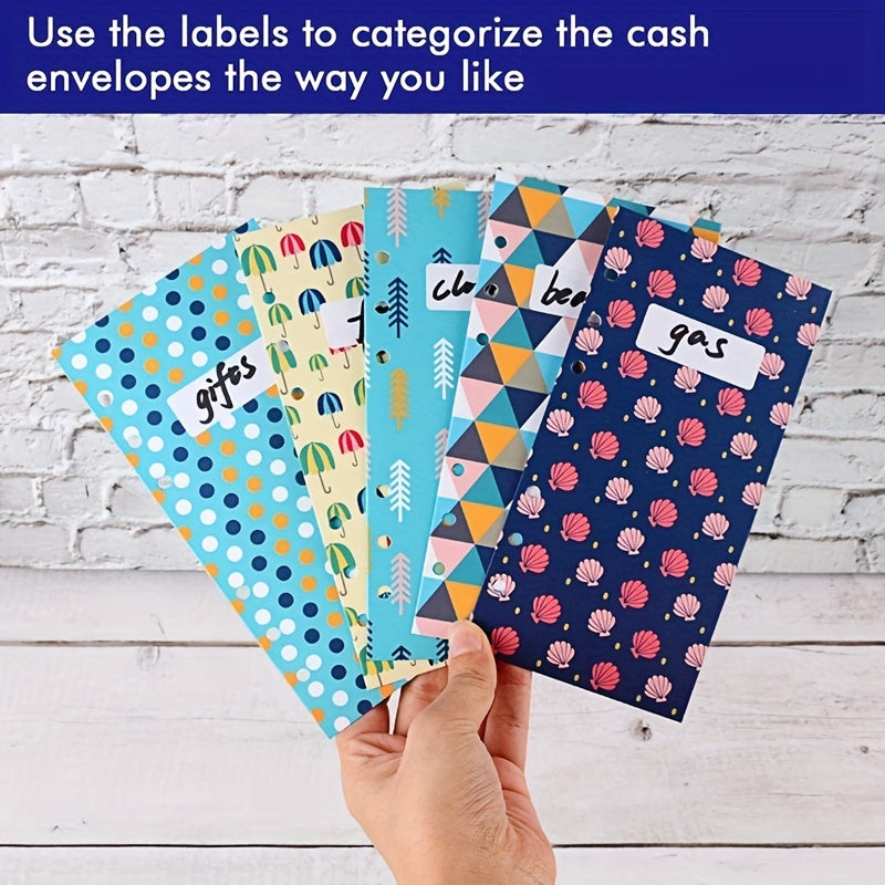 Cash Envelope Wallet Budget System with 12 Envelopes