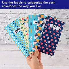Cash Envelope Wallet Budget System with 12 Envelopes