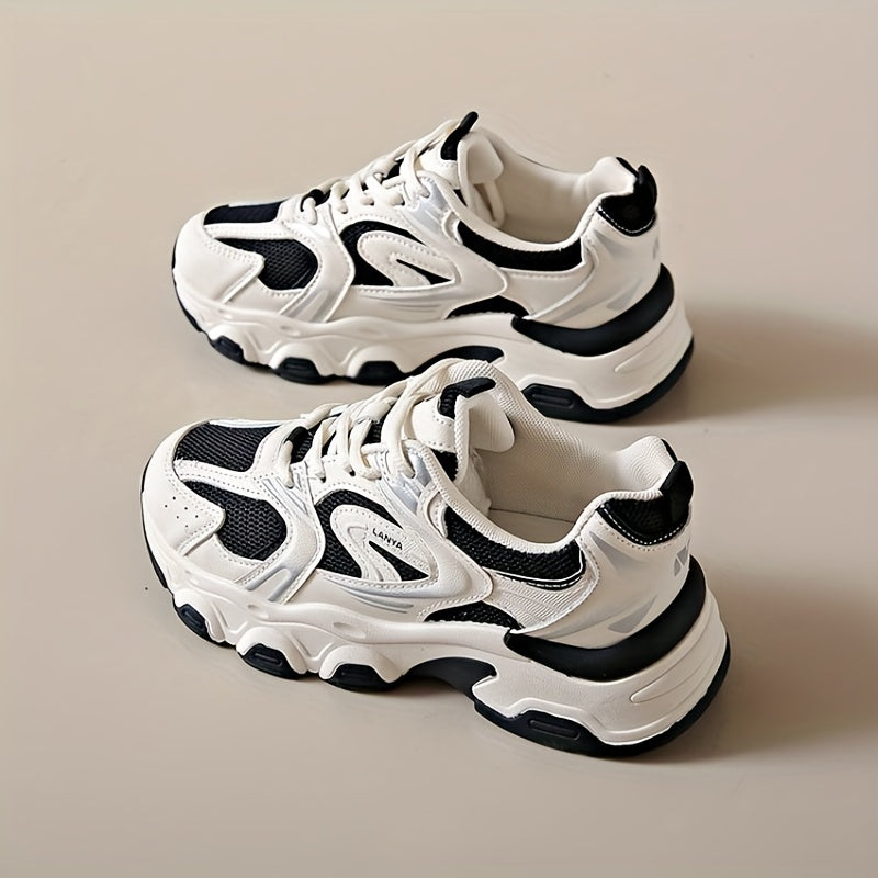 Women's Breathable Chunky Sneakers for Outdoor Travel Sport