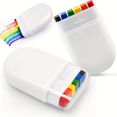 Rainbow Stripe Face Graffiti Pen for Pride Celebration