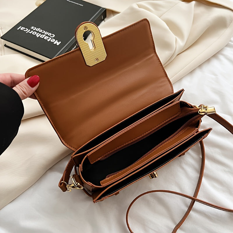 Timeless Vintage Flap Crossbody Bag Stylish Shoulder Wear for Women