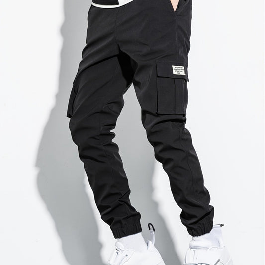 Men's Casual Cargo Pants With Flap Pockets