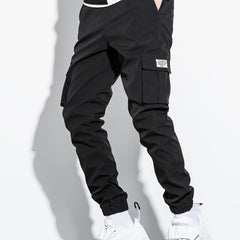 Men's Casual Cargo Pants With Flap Pockets