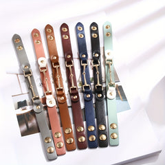 Adjustable Horseshoe Buckle Bracelet Unisex Jewelry