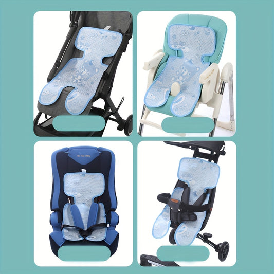 Summer Baby Stroller Mat Ice Silk Mat General Dining Chair Seat
