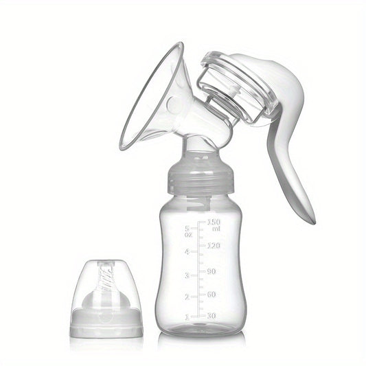 Manual Massage Breast Pump for Clean Milk Bottle