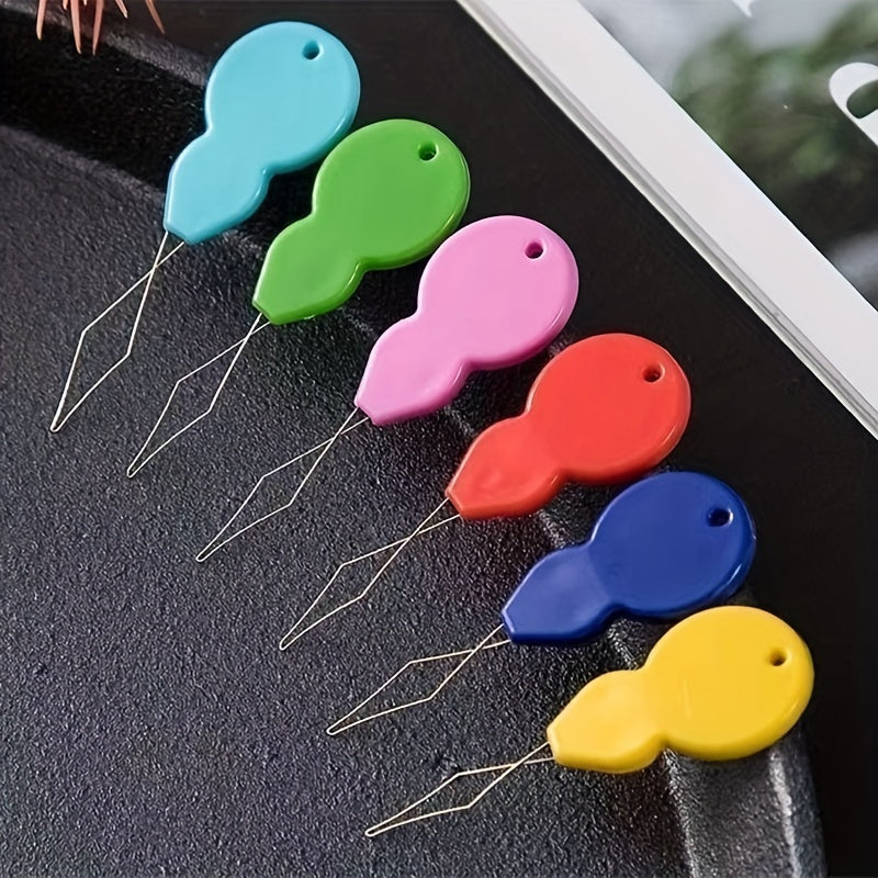 Plastic Needle Threaders Hand Sewing Tool For Sewing Crafting Knitting DIY Art
