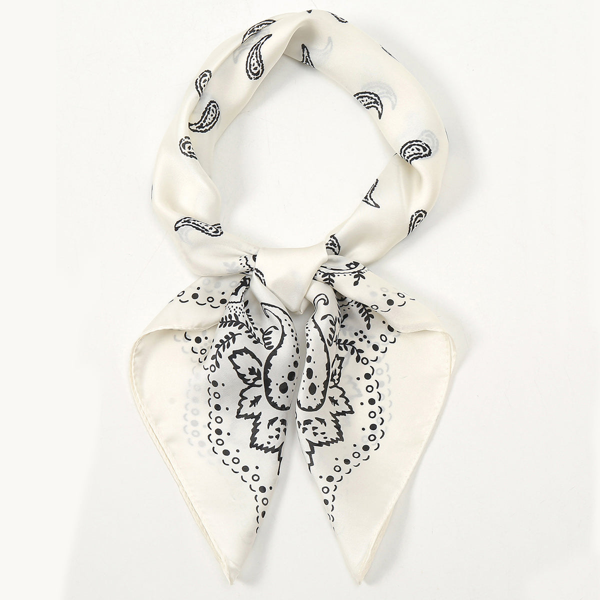 69 Square Scarf Paisley Print Voile Sunscreen Shawl Head Wrap Women Outdoor