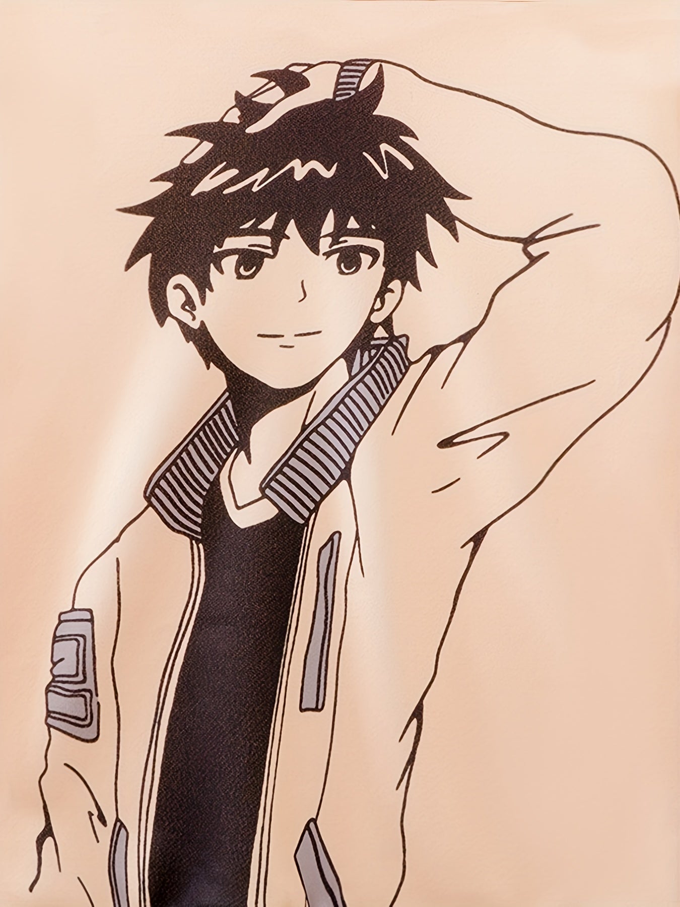 Anime Boy Print Boys Hoodie Long Sleeve Sweatshirt