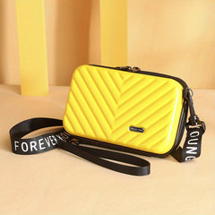 Waterproof Geometric Crossbody Bag with Strap Women's Shoulder Handbag