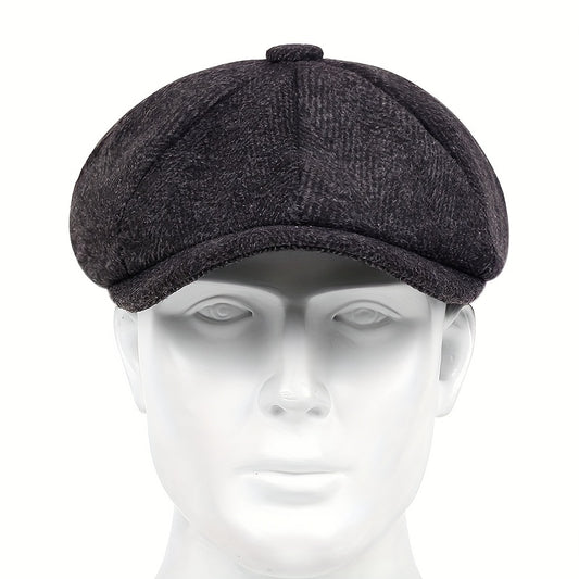 Casual Summer Striped British Beret with Breathable Advantage for Men Women