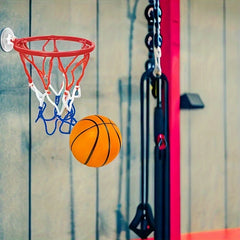 Mini Basketball Hoop Toy for Kids, Wall-Mounted Shooting Rack