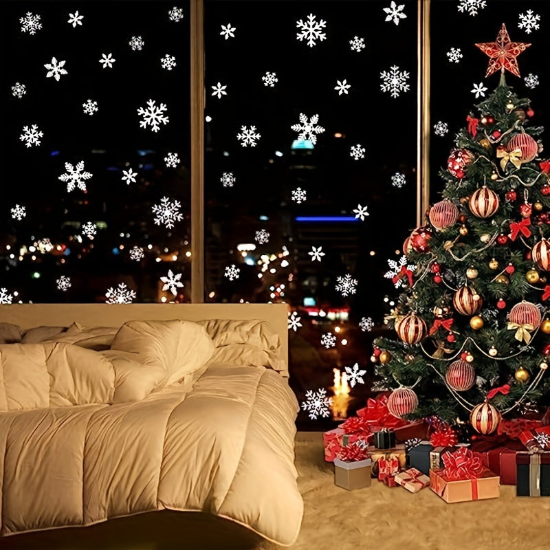 Christmas Snowflake Decoration Set for Festive Home Decor