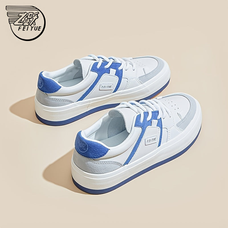Women's Colorblock Platform Sneakers Low Top Shoes