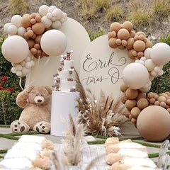 Bohemian Style Flower Ring Latex Ball Set