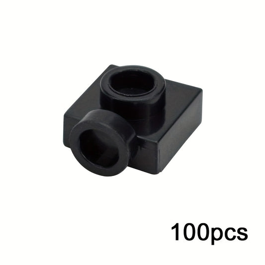100pcs Thin 1x1 Plate Side Knobs Building Blocks DIY Inspiration