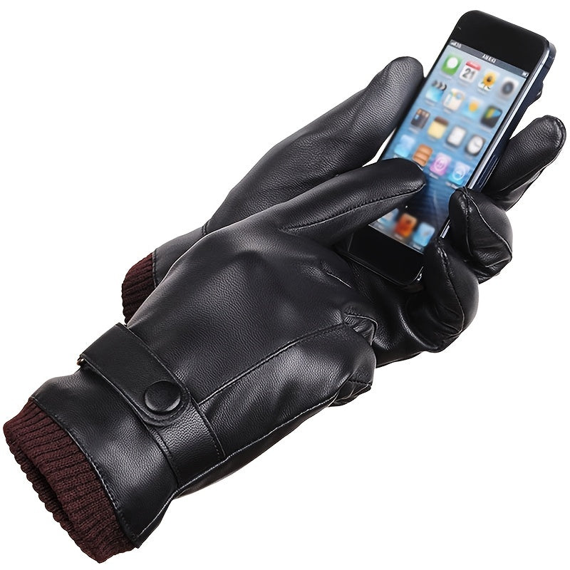 Winter Gloves Women Touch Screen Cold Weather Warm Gloves