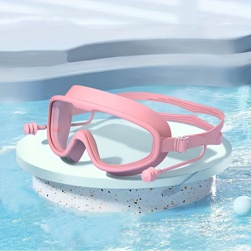 Waterproof Anti-fog HD Swimming Goggles for Men and Women - Large Frame