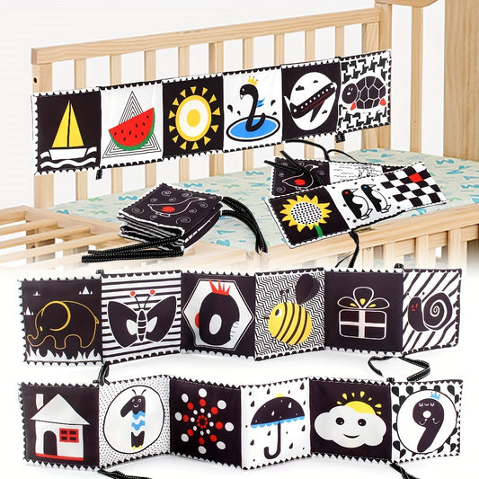 Baby Cloth Book Double Sided Educational Toy