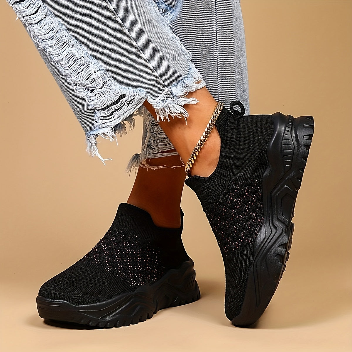 Women's Breathable Non slip Tennis Sports Shoes