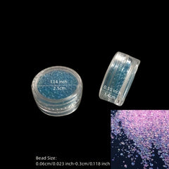 1000pcs Transparent Bubble Beads Epoxy Loose Beads for DIY Jewelry Making