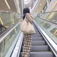 Large Capacity Waterproof Nylon Tote Bag for Women