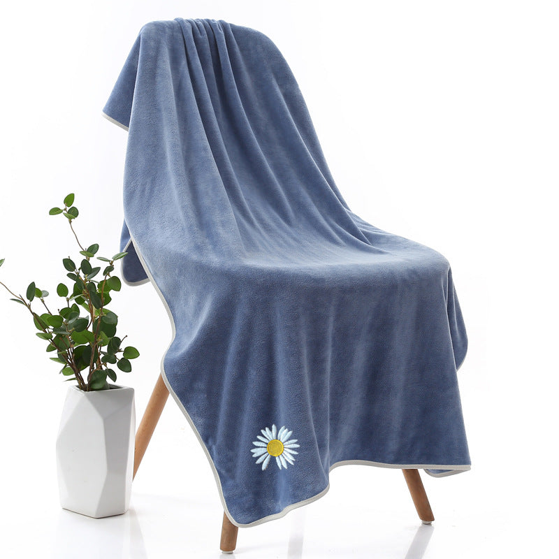 Adult Microfiber Quick Dry Bath Towel 139x68cm Strong Water Absorption
