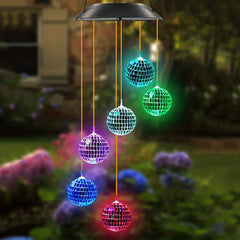 Solar Wind Chime: Porch Decor & Birthday Gift for Men, Women, Grandma