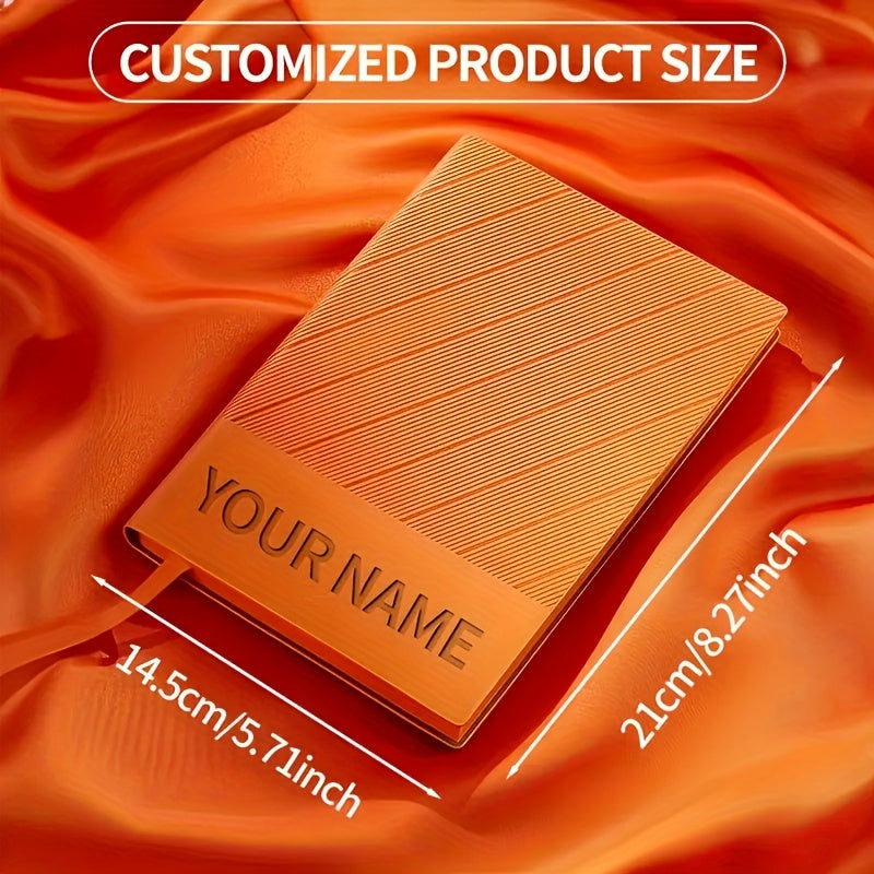 Personalized Notebook Soft Cover A5 with Name & Phone Number