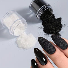 Shimmering Nail Glitter Powder Set - 2 Colors